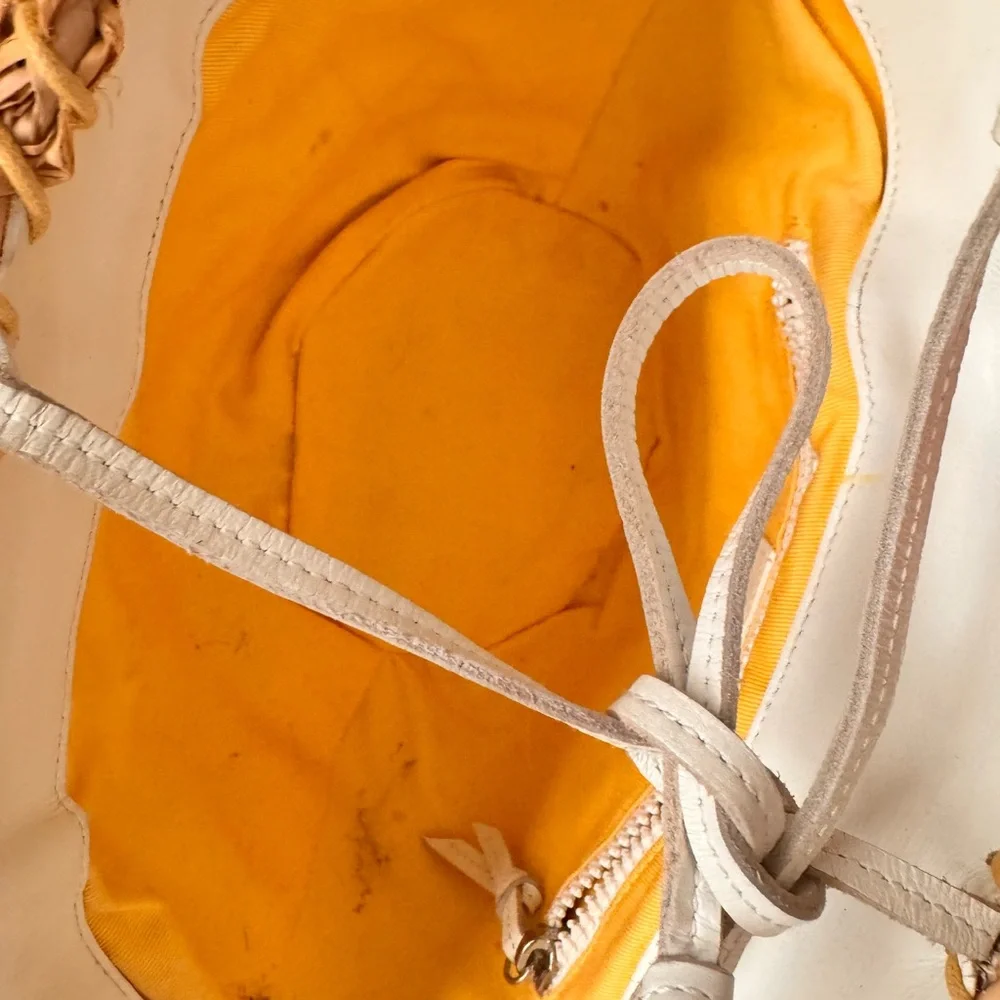 Dolce & Gabbana Woven Tote with Yellow Straps - Picture 5 of 15